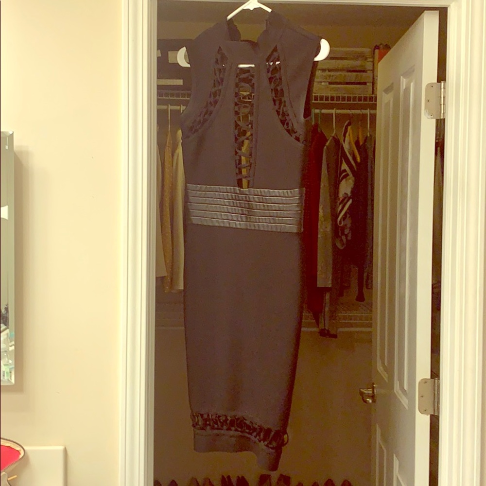Bodycon black dress